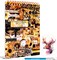900Pcs - Ephemera Scrapbook Sticker (Brown) 5.1 x 7.1 x 0.4 inches